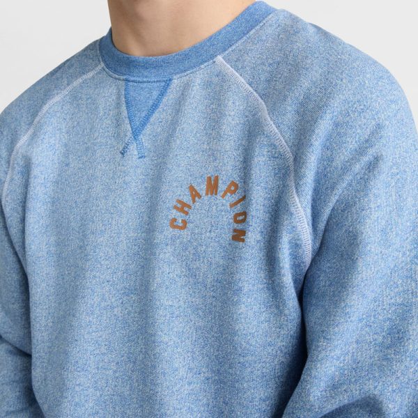 YEARBOOK RAGLAN CREWNECK SWEATSHIRT, SMALL ARCH - Image 3