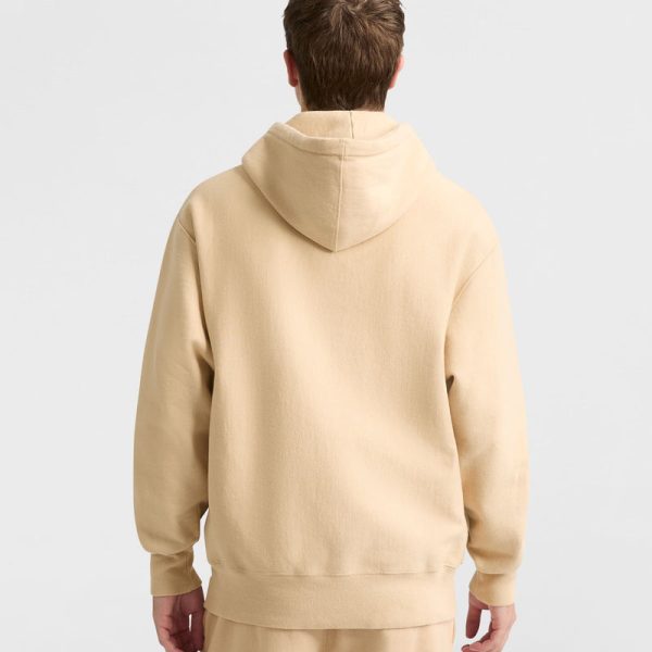 REVERSE WEAVE DROPPED SHOULDER HOODIE - Image 2