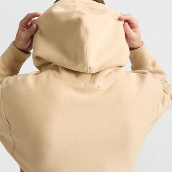REVERSE WEAVE DROPPED SHOULDER HOODIE - Image 4