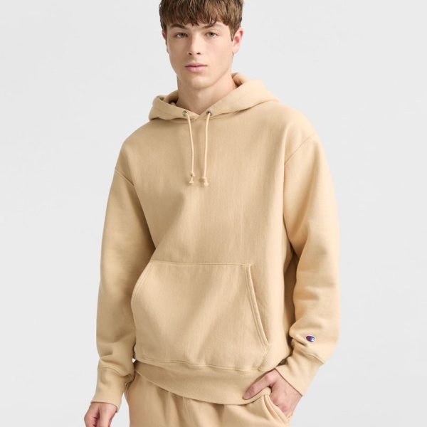 REVERSE WEAVE DROPPED SHOULDER HOODIE