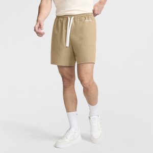 6" CLASSIC WOVEN SHORT, SCRIPT LOGO