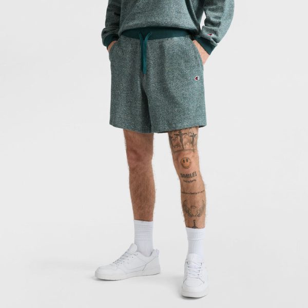 7" YEARBOOK SWEAT SHORT, C LOGO