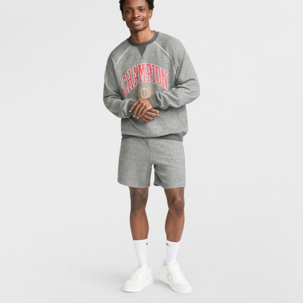7" YEARBOOK SWEAT SHORT, C LOGO - Image 4