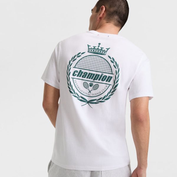 ROCHESTER SHORT-SLEEVE T-SHIRT, TENNIS CREST - Image 2