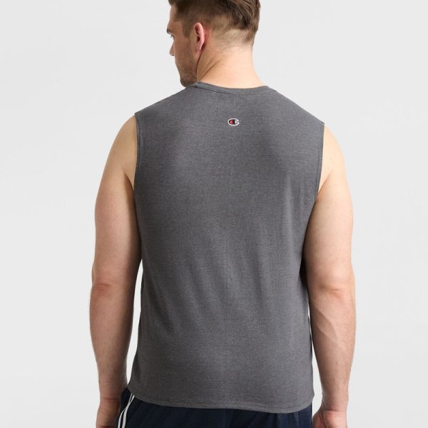 CLASSIC MUSCLE TANK, C LOGO - BIG & TALL - Image 2