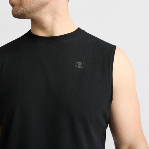 CLASSIC MUSCLE TANK, C LOGO - BIG & TALL - Image 3