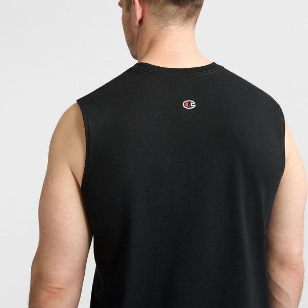 CLASSIC MUSCLE TANK, C LOGO - BIG & TALL - Image 4