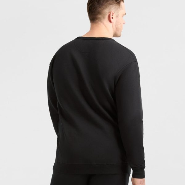 POWERBLEND CREWNECK SWEATSHIRT, SCRIPT LOGO - BIG & TALL - Image 2