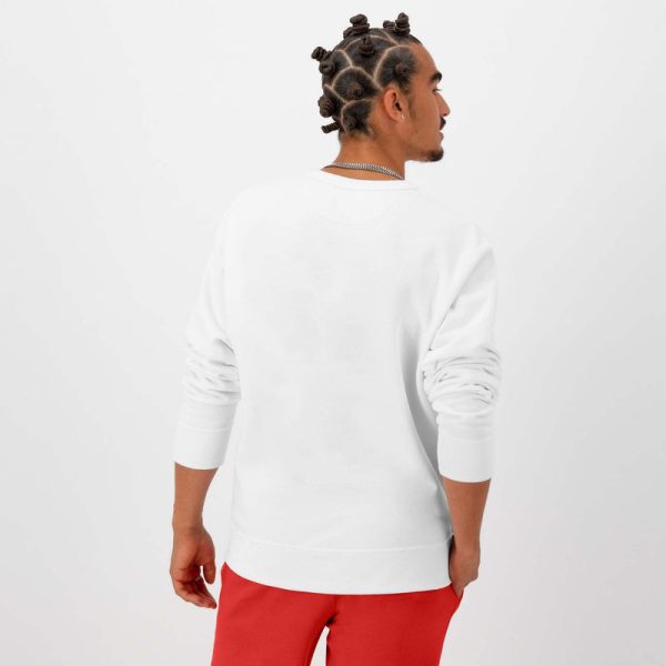 POWERBLEND CREWNECK SWEATSHIRT, LEFT SCRIPT LOGO - Image 2