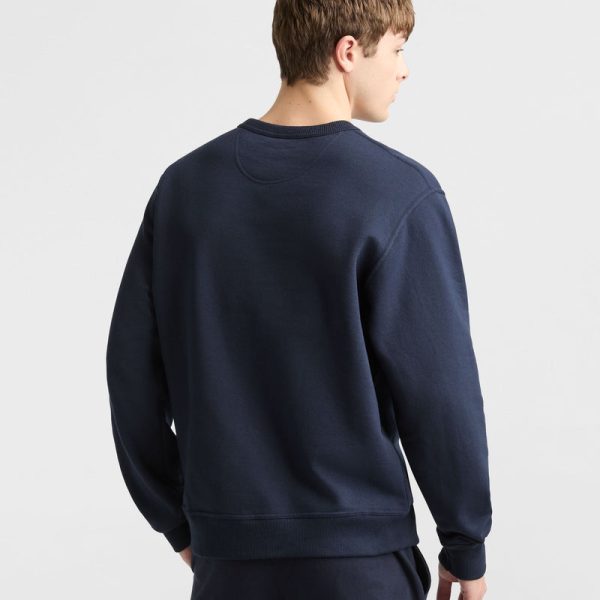 POWERBLEND CREWNECK SWEATSHIRT, TONAL SCRIPT LOGO - Image 2