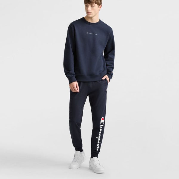 POWERBLEND CREWNECK SWEATSHIRT, TONAL SCRIPT LOGO - Image 4