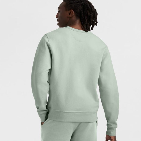 POWERBLEND CREWNECK SWEATSHIRT, TONAL SCRIPT LOGO - Image 2