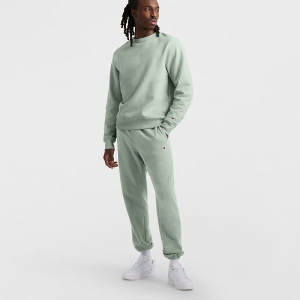 POWERBLEND CREWNECK SWEATSHIRT, TONAL SCRIPT LOGO - Image 5