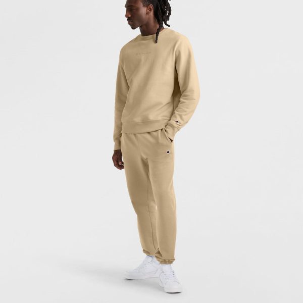 POWERBLEND CREWNECK SWEATSHIRT, TONAL SCRIPT LOGO - Image 4