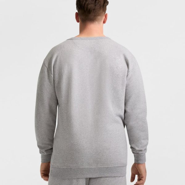 POWERBLEND CREWNECK SWEATSHIRT, C LOGO - BIG & TALL - Image 2