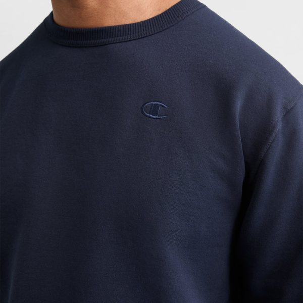 POWERBLEND CREWNECK SWEATSHIRT, C LOGO - BIG & TALL - Image 3
