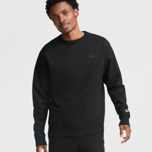 POWERBLEND CREWNECK SWEATSHIRT, C LOGO