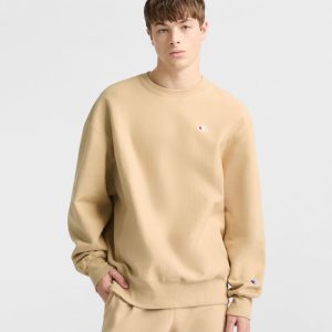REVERSE WEAVE STADIUM CREWNECK SWEATSHIRT, C LOGO