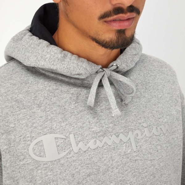 POWERBLEND HOODIE, TONAL SCRIPT LOGO - Image 4