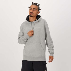 POWERBLEND HOODIE, TONAL SCRIPT LOGO