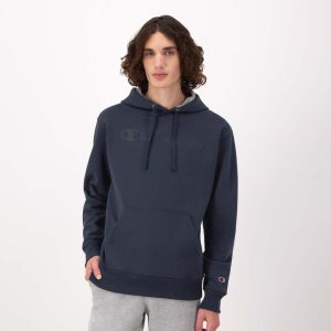 POWERBLEND HOODIE, TONAL SCRIPT LOGO