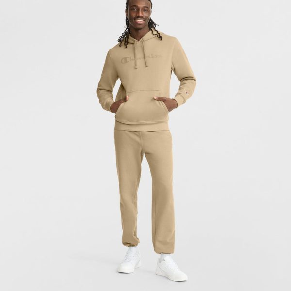 POWERBLEND HOODIE, TONAL SCRIPT LOGO - Image 4