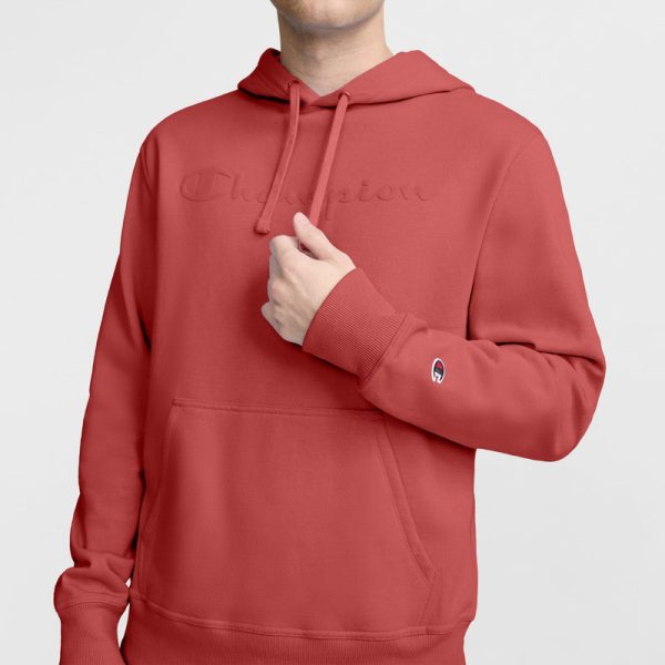 POWERBLEND HOODIE, TONAL SCRIPT LOGO - Image 3