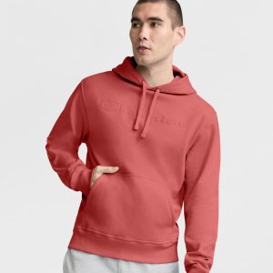 POWERBLEND HOODIE, TONAL SCRIPT LOGO