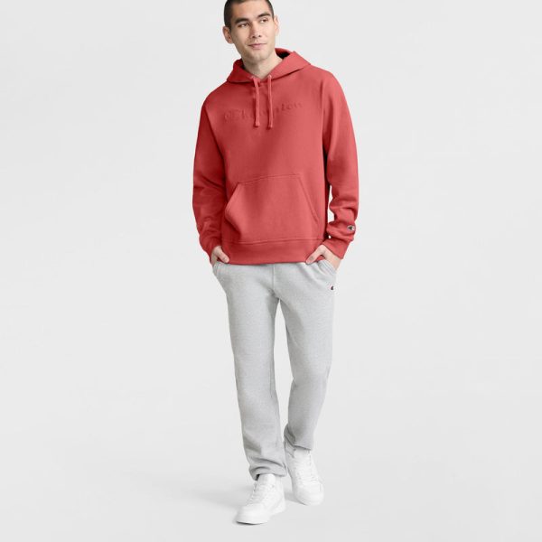 POWERBLEND HOODIE, TONAL SCRIPT LOGO - Image 4