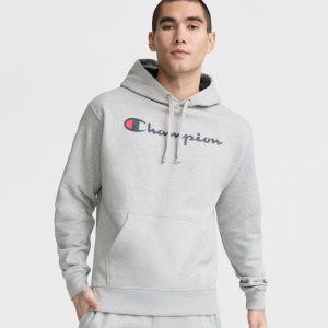 POWERBLEND HOODIE, FULL SCRIPT LOGO