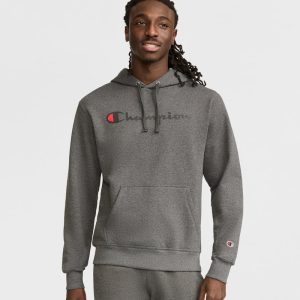 POWERBLEND HOODIE, FULL SCRIPT LOGO