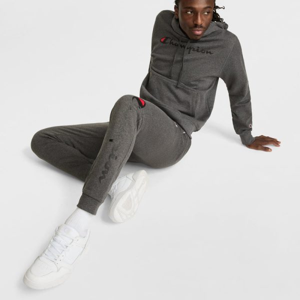 POWERBLEND HOODIE, FULL SCRIPT LOGO - Image 4