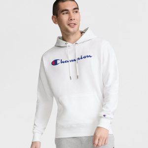 POWERBLEND HOODIE, FULL SCRIPT LOGO