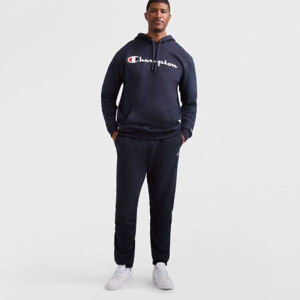 POWERBLEND HOODIE, SCRIPT LOGO - BIG & TALL - Image 5