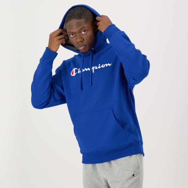 POWERBLEND HOODIE, FULL SCRIPT LOGO - Image 2
