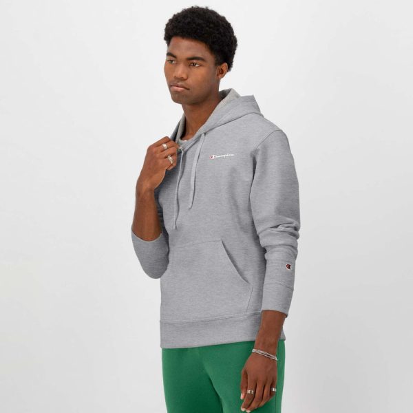 POWERBLEND HOODIE, SMALL SCRIPT LOGO - Image 2