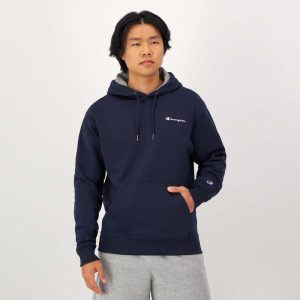 POWERBLEND HOODIE, SMALL SCRIPT LOGO