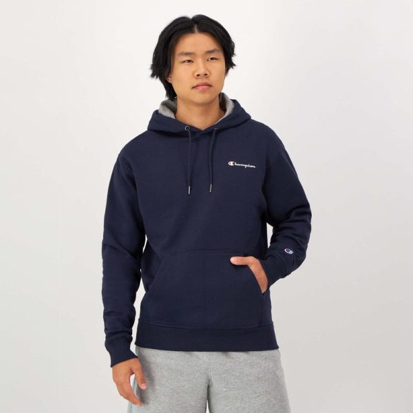POWERBLEND HOODIE, SMALL SCRIPT LOGO