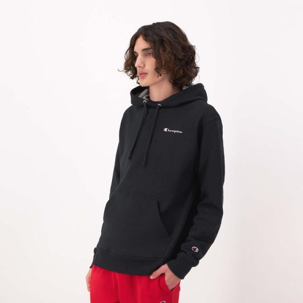 POWERBLEND HOODIE, SMALL SCRIPT LOGO - Image 2