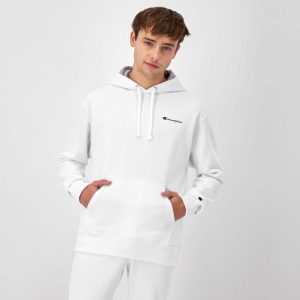 POWERBLEND HOODIE, SMALL SCRIPT LOGO