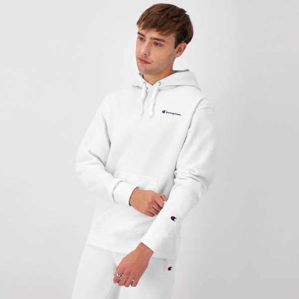 POWERBLEND HOODIE, SMALL SCRIPT LOGO - Image 2