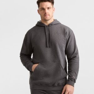 POWERBLEND HOODIE, C LOGO - BIG & TALL