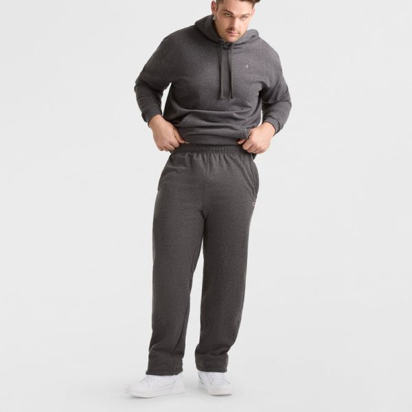 POWERBLEND HOODIE, C LOGO - BIG & TALL - Image 4