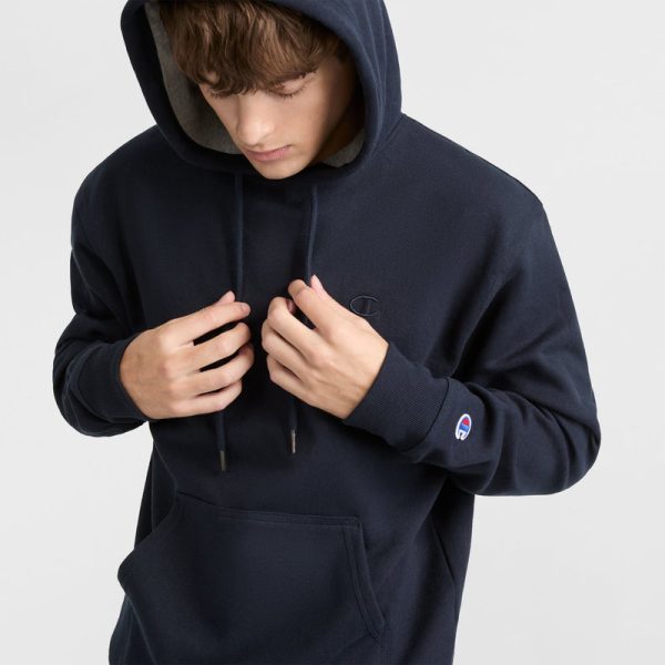 POWERBLEND HOODIE, C LOGO - Image 3