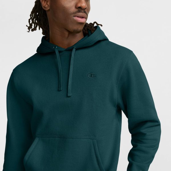 POWERBLEND HOODIE, C LOGO - Image 4