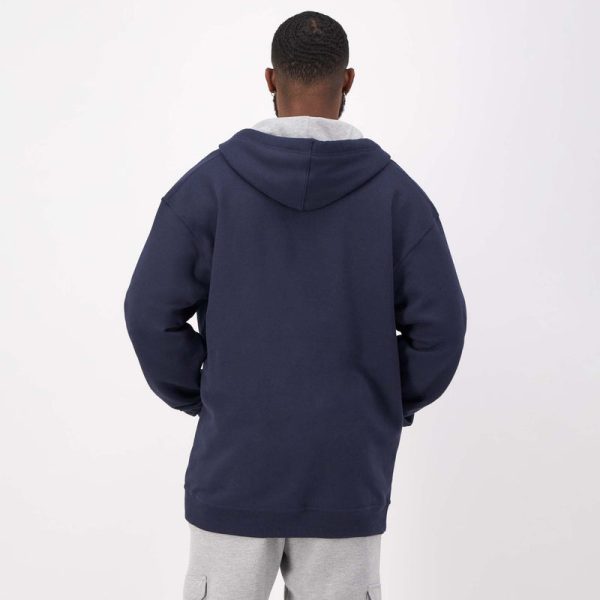 POWERBLEND FULL ZIP HOODIE, C LOGO - BIG & TALL - Image 3