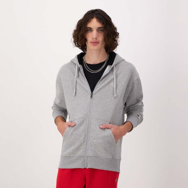 POWERBLEND FULL-ZIP HOODIE, C LOGO