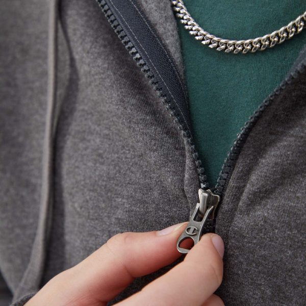 POWERBLEND FULL-ZIP HOODIE, C LOGO - Image 4