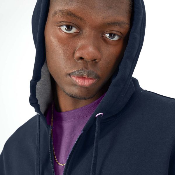 POWERBLEND FULL-ZIP HOODIE, C LOGO - Image 4