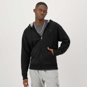 POWERBLEND FULL-ZIP HOODIE, C LOGO